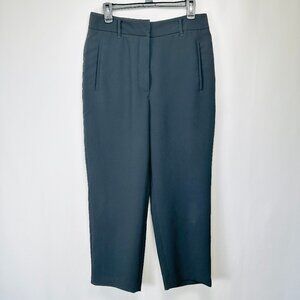 Aritzia Wilfred Womens Trouser Pants Women 12 Black Minimalist Career Straight‎